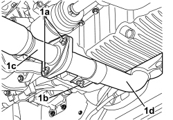 EXHAUST MANIFOLD WITH CATALYTIC CONVERTER - R.R.