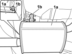 REAR EXHAUST SILENCER - R + R