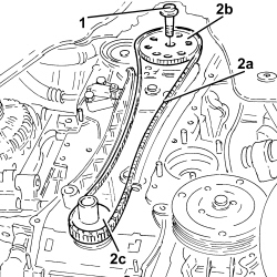 TIMING SYSTEM DRIVE CHAIN - R.R