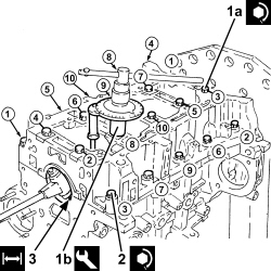 ENGINE - DISMANTLE AND REASSEMBLE FOLLOWING OPERATION 1004E10 - WASH AND CHECK DISMANTLED PARTS - REFIT CYLINDER HEAD AND OIL SUMP - DOES NOT INCLUDE REPAIRS TO CYLINDER HEAD AND AUXILIARY UNIT