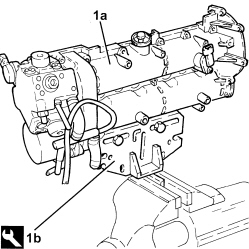 SINGLE CYLINDER HEAD, REMOVED - OVERHAUL