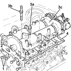 SINGLE CAMSHAFT HOUSING - REPLACE GASKET