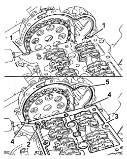 SINGLE CAMSHAFT HOUSING - REPLACE GASKET