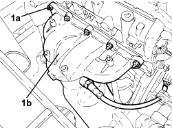 EXHAUST MANIFOLD WITH CATALYTIC CONVERTER - R.R.