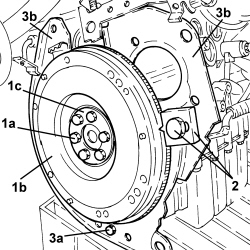 ENGINE - POSITION ON STAND AND REMOVE