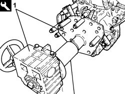 ENGINE - POSITION ON STAND AND REMOVE