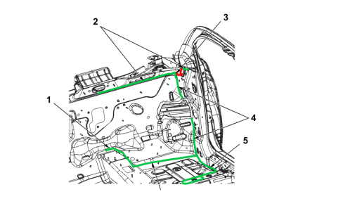 SEALANT APPLICATION DIAGRAMS
