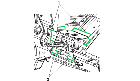 SEALANT APPLICATION DIAGRAMS