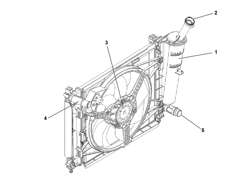 ENGINE COOLING RADIATOR