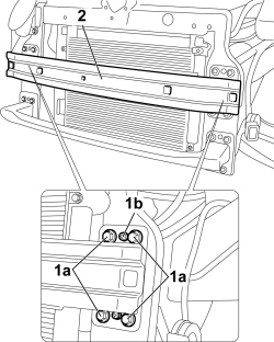 UPPER FRONT CROSSMEMBER - R.R.