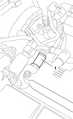 ENGINE OIL VAPOUR RECIRCULATION SPARK OUT - REPLACE