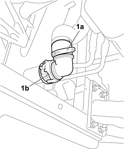 RADIATOR COOLANT OUTLET HOSE - R.R.