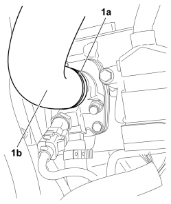 UPPER RADIATOR COOLANT INLET HOSE - R.R.