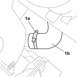 WATER PUMP RIGID COOLANT INLET PIPE - R.R.