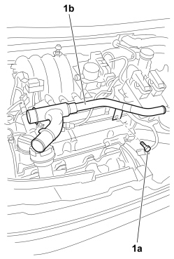 WATER PUMP RIGID COOLANT INLET PIPE - R.R.