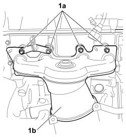 EXHAUST MANIFOLD WITH CATALYTIC CONVERTER - R.R.