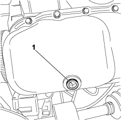 ENGINE OIL DRAIN PLUG - REPLACE