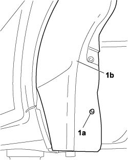 RIGHT FRONT WHEEL ARCH LINER - R.R.