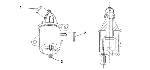 CRANKCASE VAPOUR/GAS RECIRCULATION SYSTEM