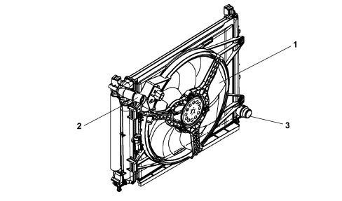 ENGINE COOLING RADIATOR