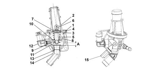 WATER PUMP AND THERMOSTAT