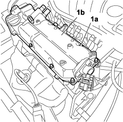 SINGLE TAPPET COVER - R.R. AND REPLACE GASKET
