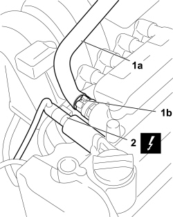 SINGLE TAPPET COVER - R.R. AND REPLACE GASKET