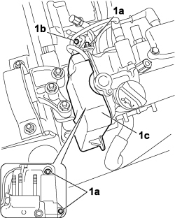 TIMING SYSTEM FRONT PROTECTIVE COVER (UPPER PART) - R.R.