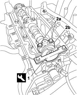 OVERHEAD CAMSHAFT IN CYLINDER HEAD - R.R ON VEHICLE