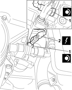 ENGINE OIL PRESSURE WARNING LIGHT SWITCH - R + R
