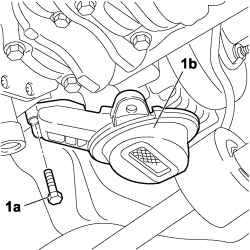 ENGINE OIL INTAKE DUCT - R.R