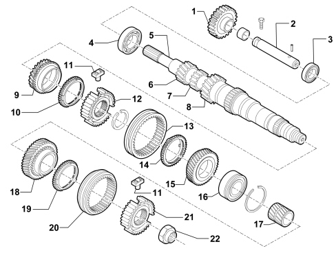 MANUAL GEARBOX AND DIFFERENTIAL - INTRODUCTION