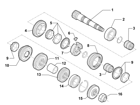 MANUAL GEARBOX AND DIFFERENTIAL - INTRODUCTION