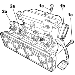 INLET MANIFOLD - R + R AND REPLACE SEAL
