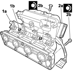 INLET MANIFOLD - R + R AND REPLACE SEAL