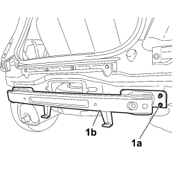 R.R REAR CROSSMEMBER