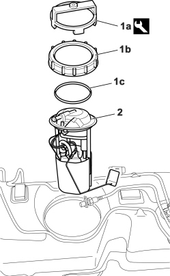 FUEL TANK - R + R AND DECANT FUEL