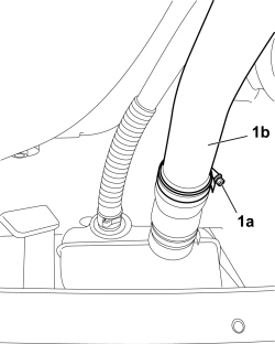 FUEL FILLER PIPE ASSEMBLY- R + R