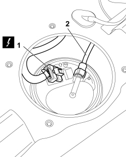 REAR FUEL DELIVERY LINE - R.R