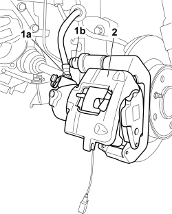 FRONT BRAKE CALIPER (ONE) - R.R