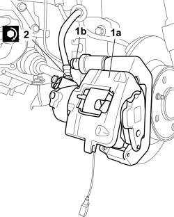FRONT BRAKE CALIPER (ONE) - R.R