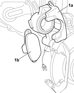 FRONT BRAKE PADS - REPLACE