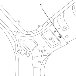 R.R. REAR PILLAR