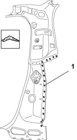 R.R. REAR PILLAR