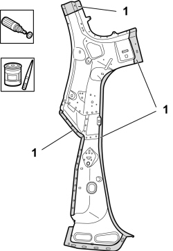 R.R. REAR PILLAR