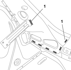 R.R. REAR PILLAR