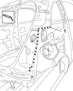 R.R. REAR PILLAR