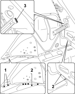 R.R. REAR INNER WHEEL ARCH