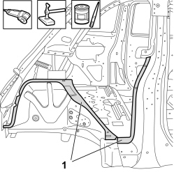 R.R. REAR WING FRAME