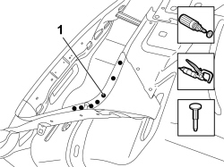 R.R. REAR LIGHT CLUSTER HOUSING